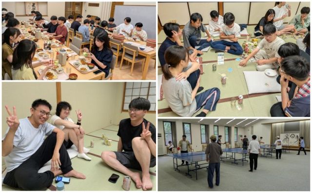 ゼミ合宿の様子（レクリエーション）